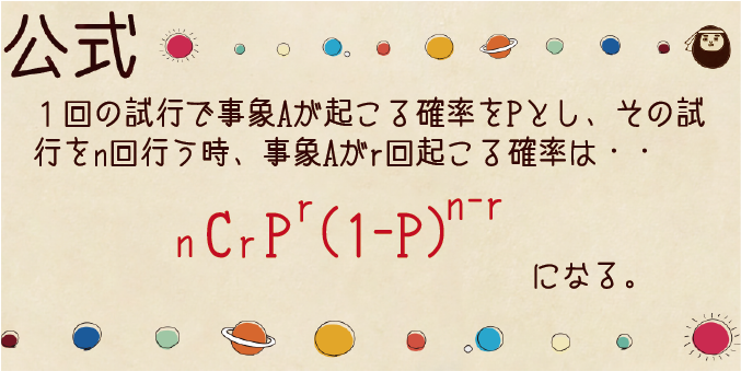反復試行 確率