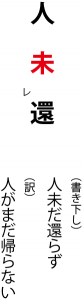 再読文字解説