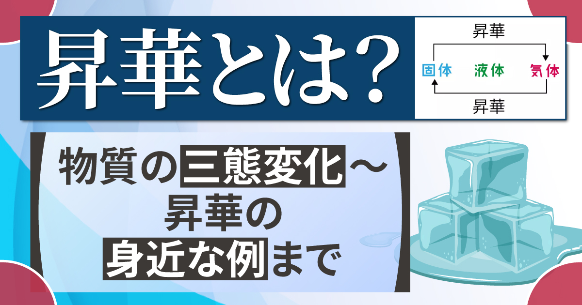 昇華とは
