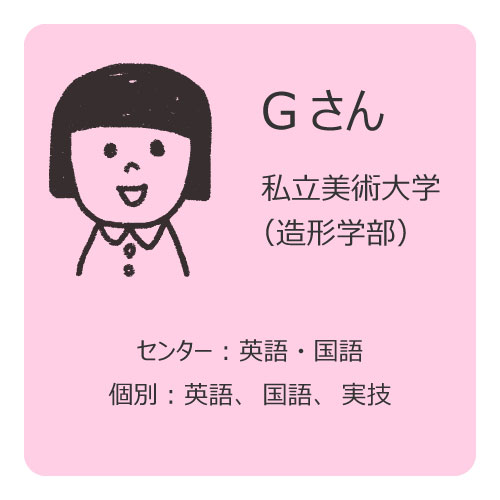 受験生の勉強法⑦難関美術大学に通うG先輩