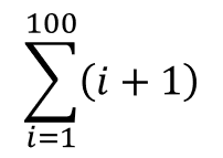 計算式 Σ