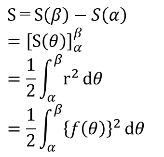 極座標面積