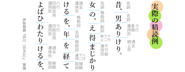 古典助動詞の精読