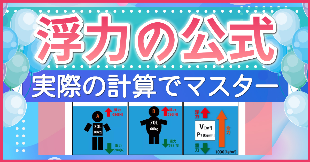 浮力の公式