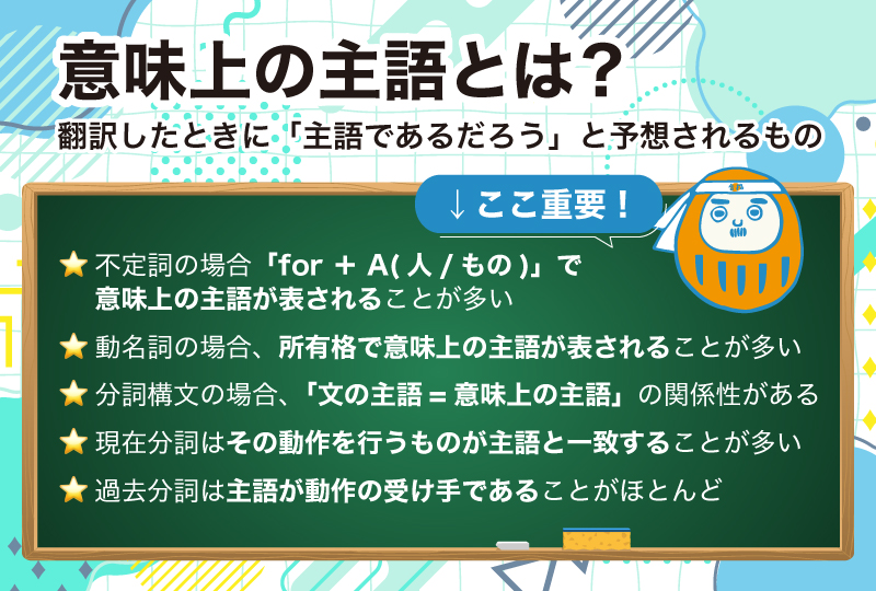準動詞の相関図